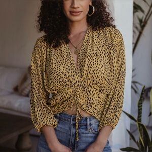 Verónica M Solar Cinched Blouse, size M